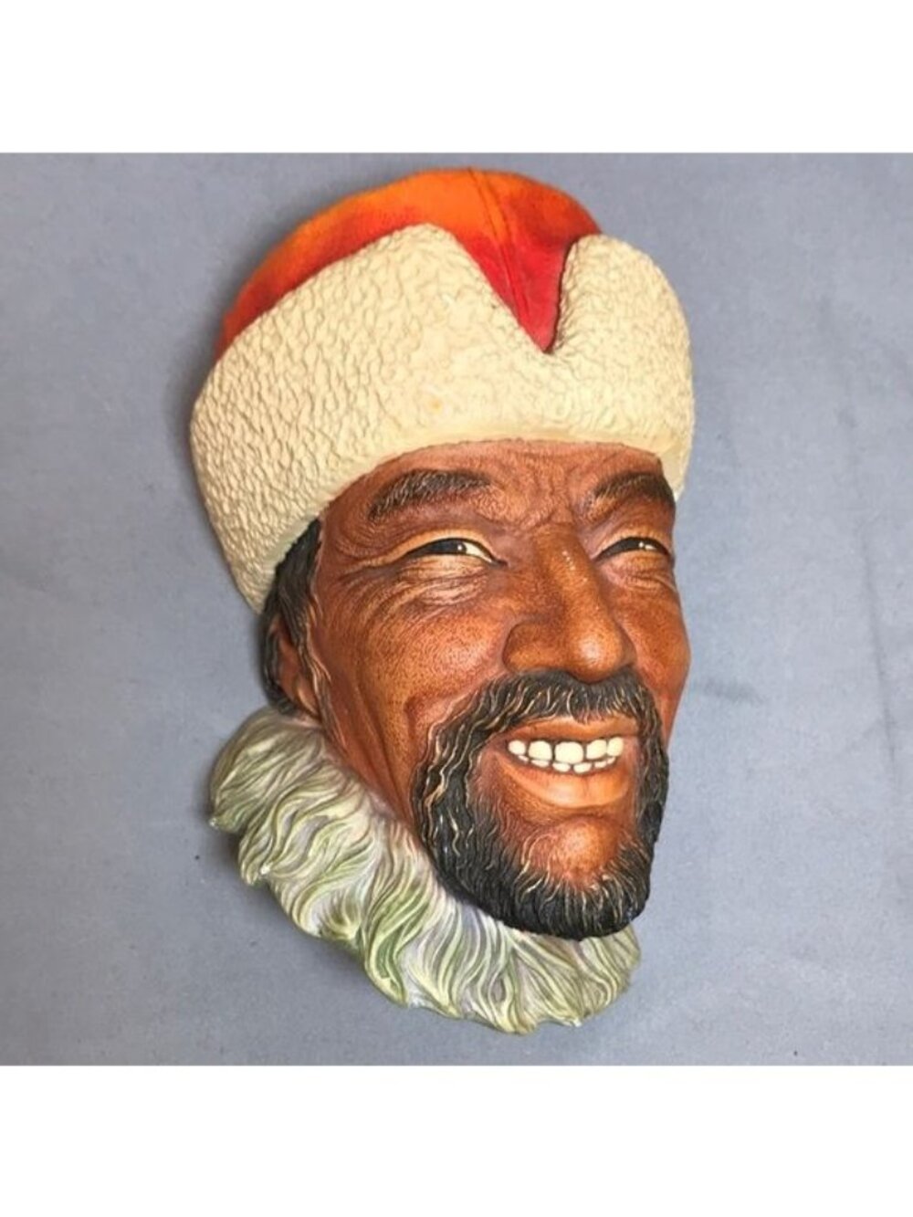 Vintage Bossons Wall Head Himalayan 1966 Made In England